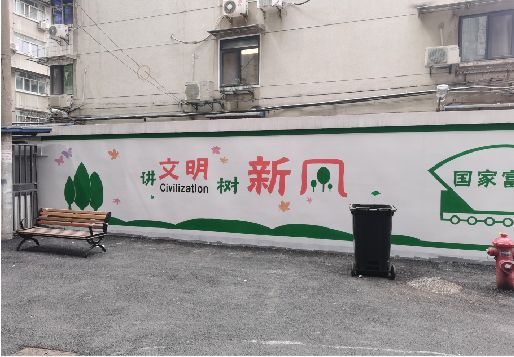 黔西社区墙绘